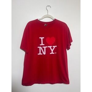 I‎ Love NY Graphic T-Shirt Red